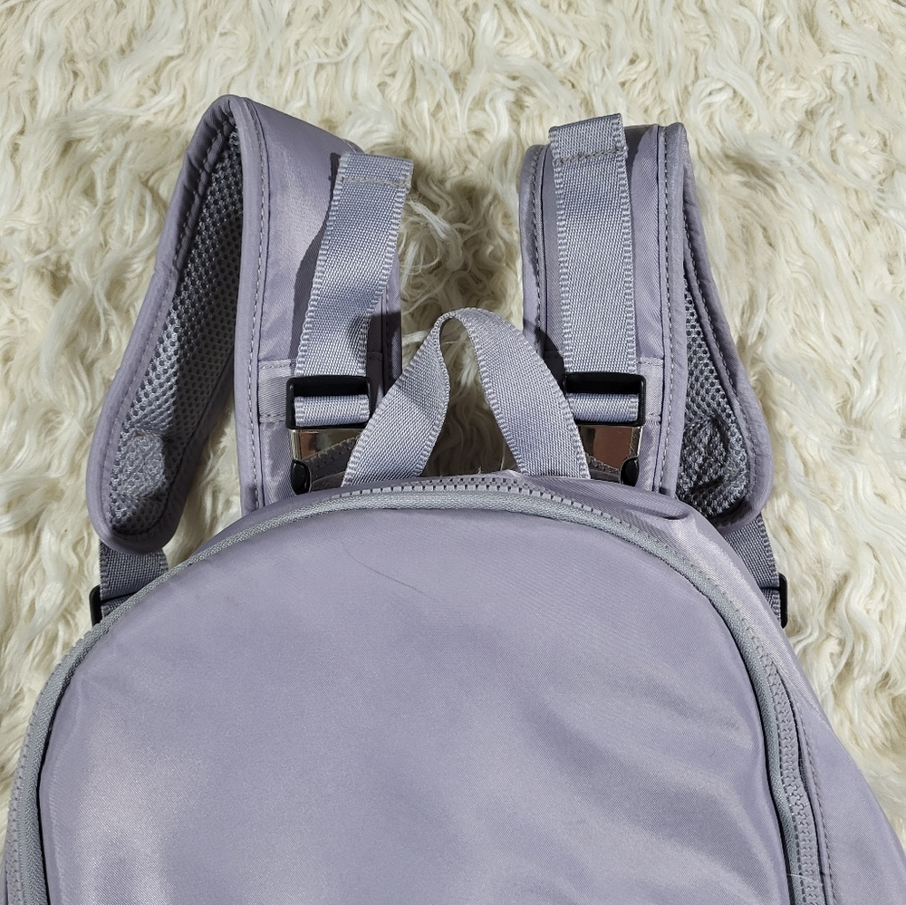Isaac Mizrahi Light Purple Backpack - Picture 3 of 15